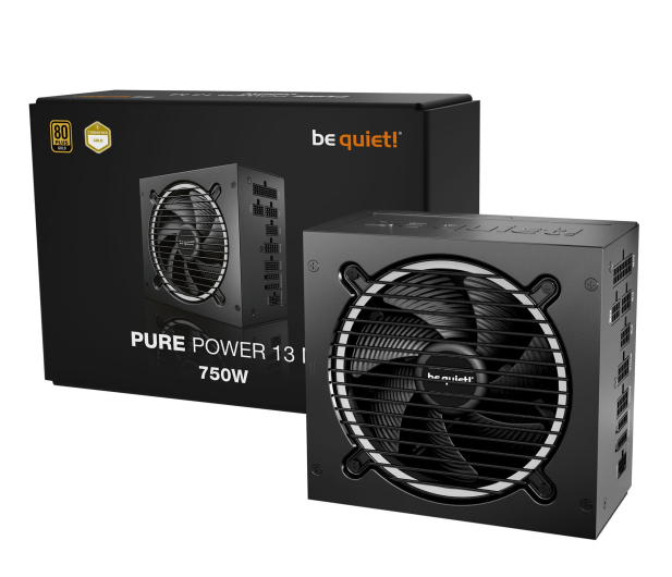 BE QUIET! Pure Power 13 M 750W 80 Plus Gold BP026EU - 1346046 - zdjęcie